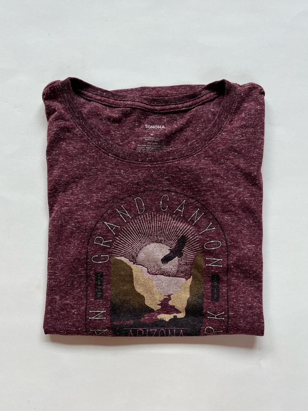 Grand Canyon National Park Short Sleeve, Size Medium